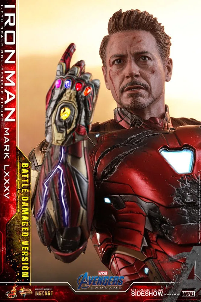 Avengers Endgame Figure – Iron Man LXXXV Battle Damaged 32 cm 9