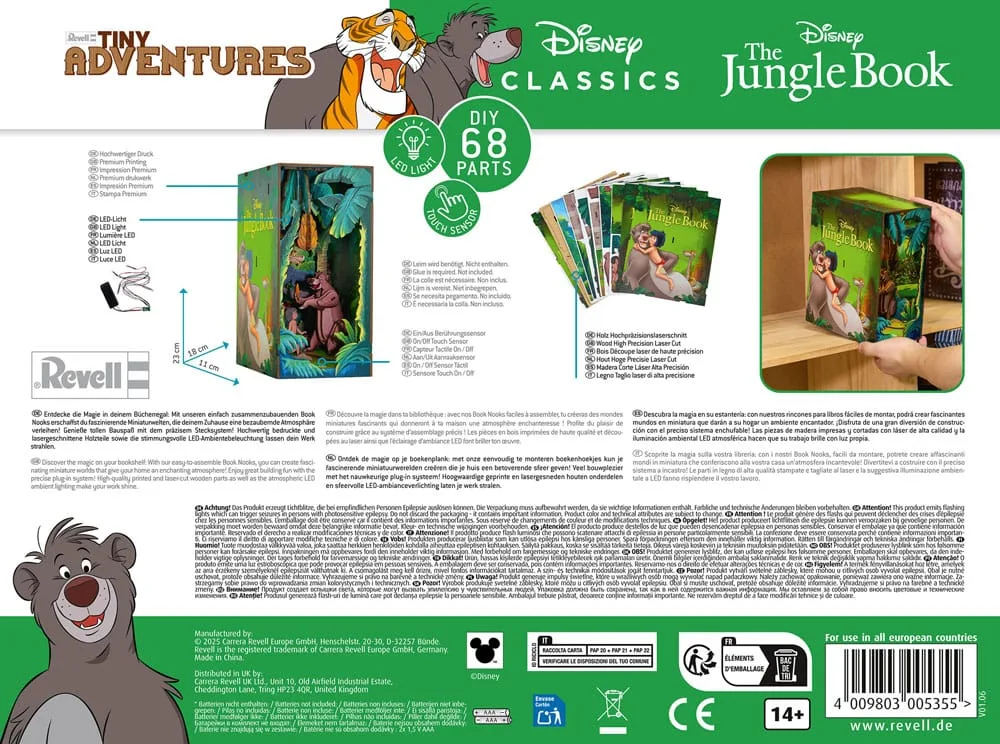 Disney Book Nook Diorama – The Jungle Book Tiny Adventures 23 cm 10