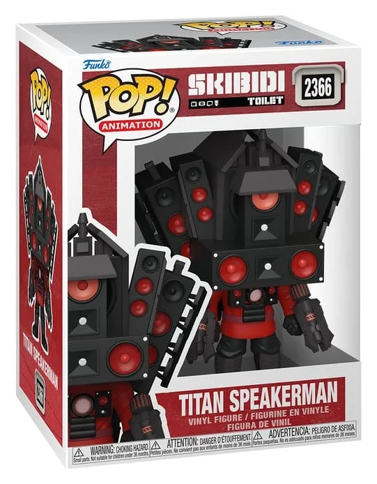 Skibidi Toilet Vinyl Figure – Funko Pop Titan Speakerman 9 cm 2