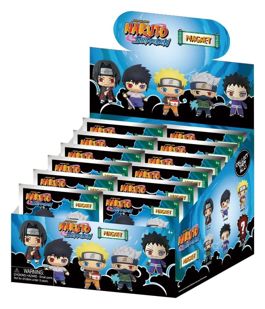 Naruto Magnet Display – Blind Pack 12-Pack 1