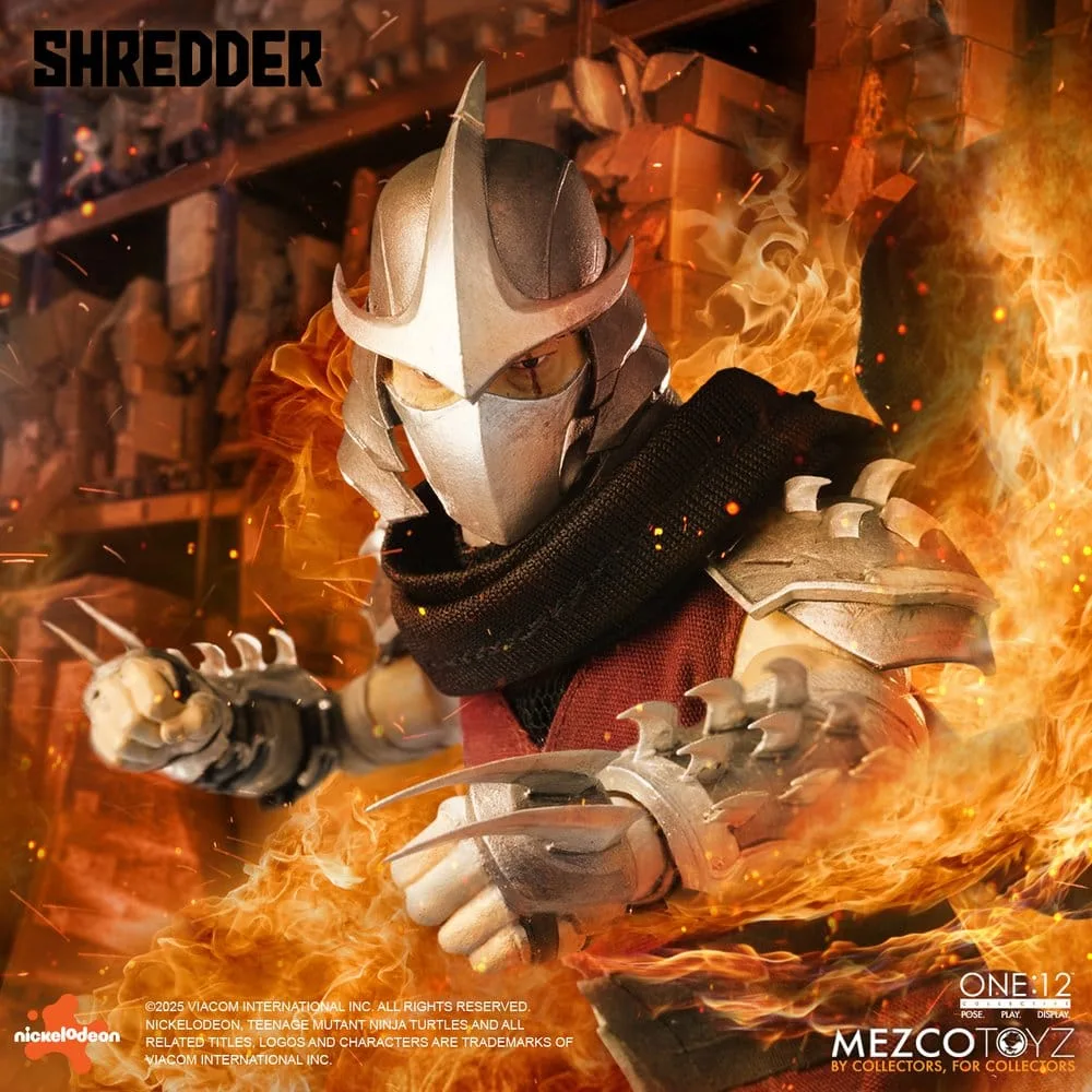 TMNT Action Figure – One:12 Collective Shredder 17 cm 9