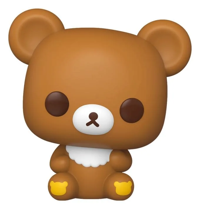 Rilakkuma Pop Animation Vinyl Figure – Chairoikoguma 9 cm