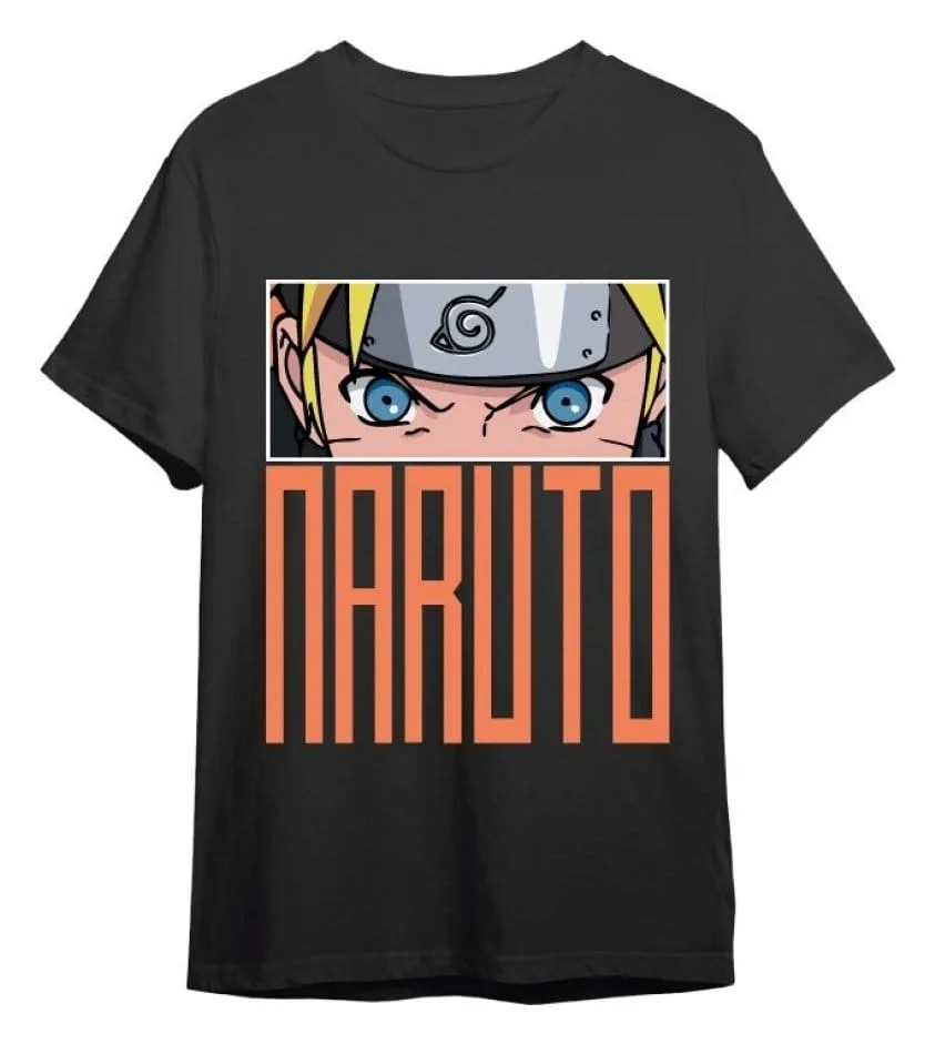 Naruto T-Shirt – Eyes Design Black L