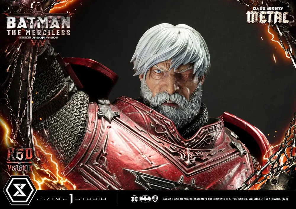Dark Nights Metal Statue – The Merciless Red Version 111 cm 12