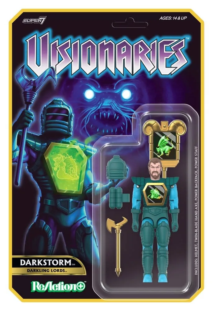 Visionaries Action Figure – Darkstorm ReAction+ Wave 1