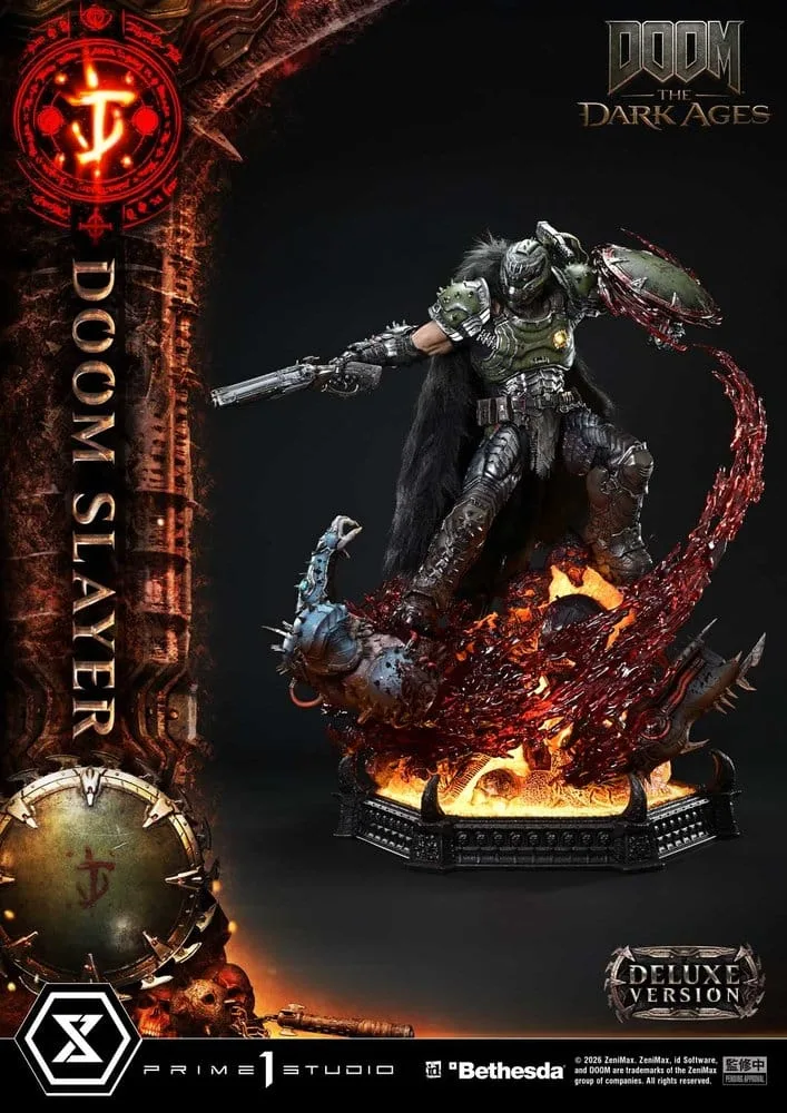 DOOM The Dark Ages Statue – Slayer Deluxe 1/4 77 cm 7