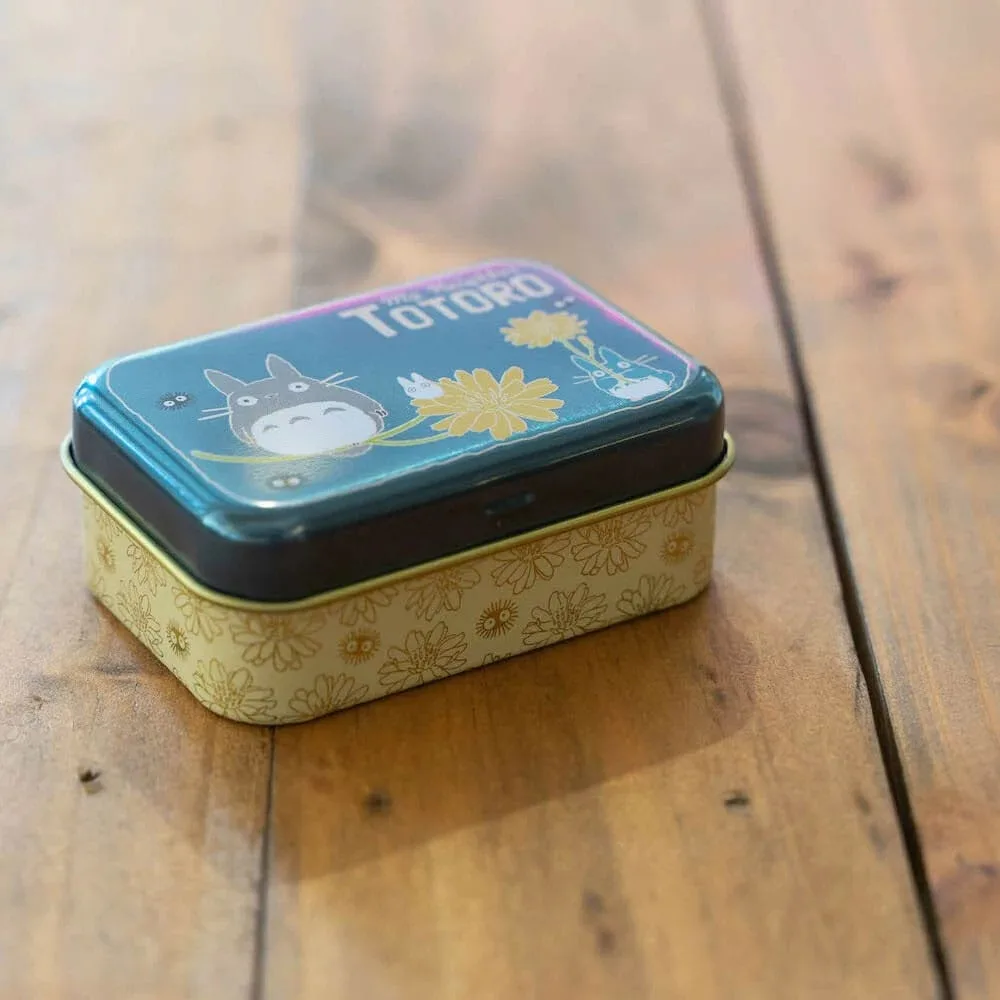 My Neighbor Totoro Metal Box – Flower 6 x 8 x 3 cm