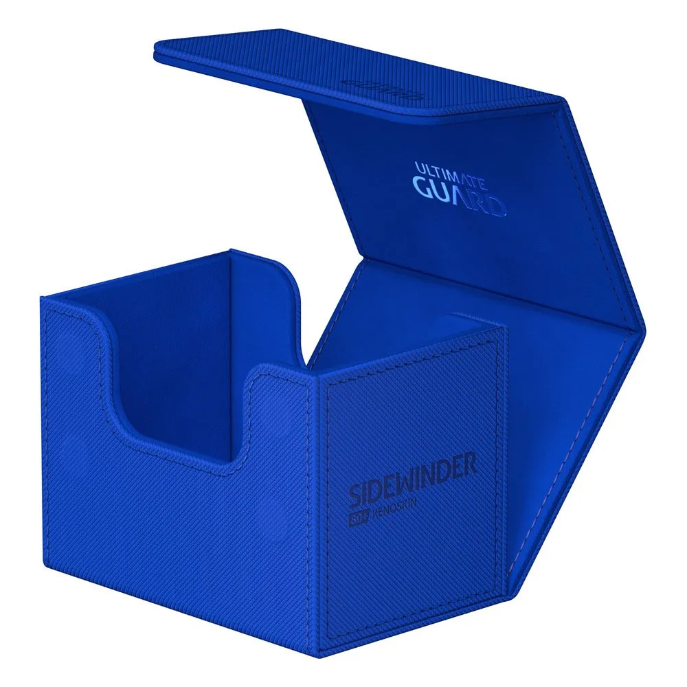 Ultimate Guard Deck Box – Sidewinder 80+ Xenoskin Blue