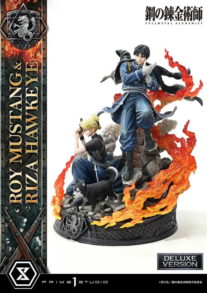 Fullmetal Alchemist Statue – Roy and Riza Deluxe 50 cm 22