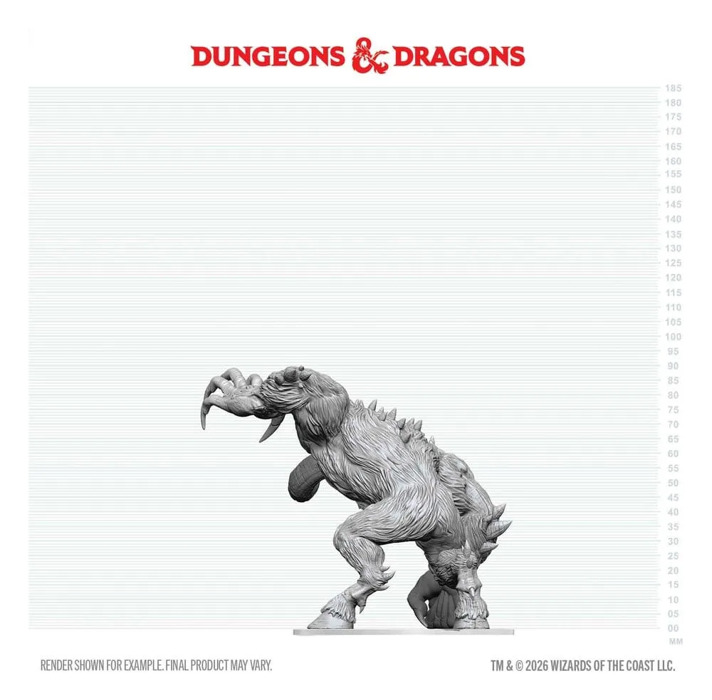 Dungeons & Dragons Onbeschilderde Miniatuur – Goristro 15 cm 4