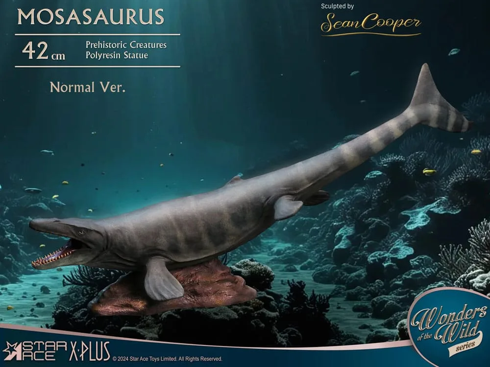Wonders of the Wild Statue – Mosasaurus NX 42 cm