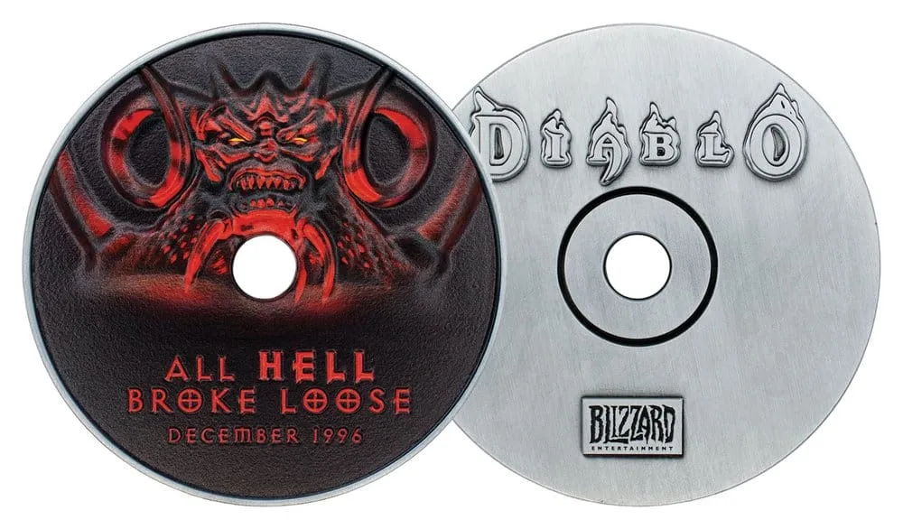 Diablo CD-ROM Replica – 30th Anniversary Limited Edition 11 cm 6