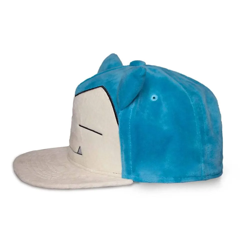 Pokémon Snapback Cap – Snorlax Plush 5