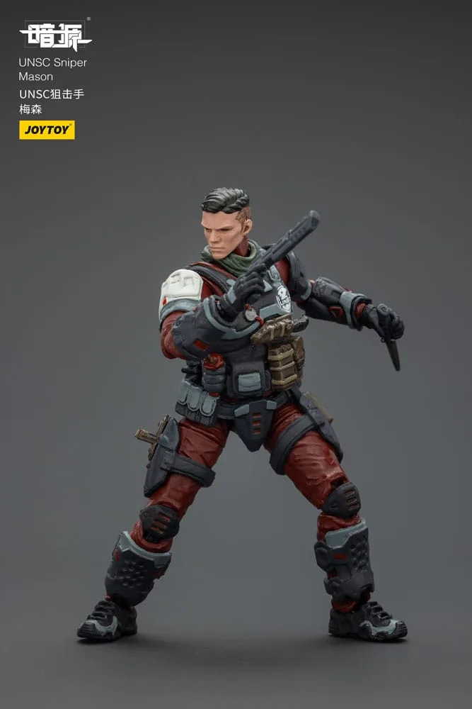 UNSC Dark Source Action Figure – Sniper Mason 7 cm 9