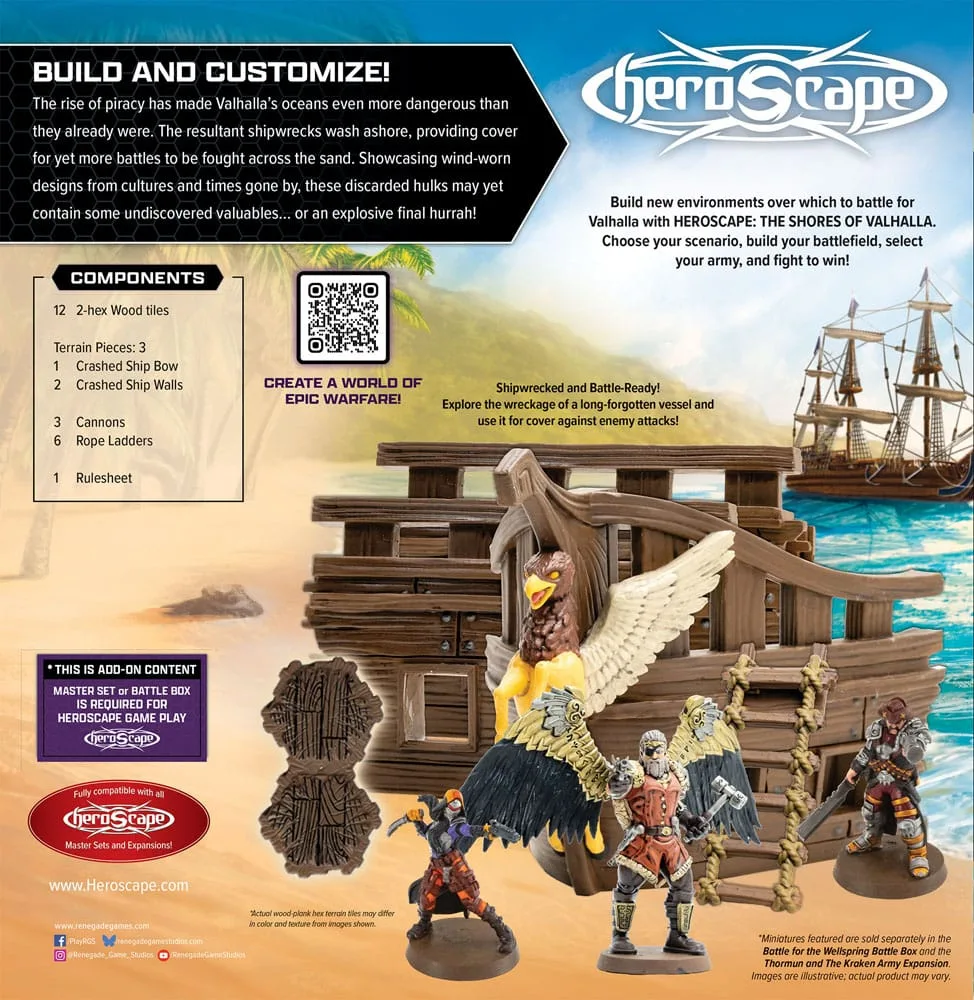 Heroscape Terrain Expansion – Shores of Valhalla English 3