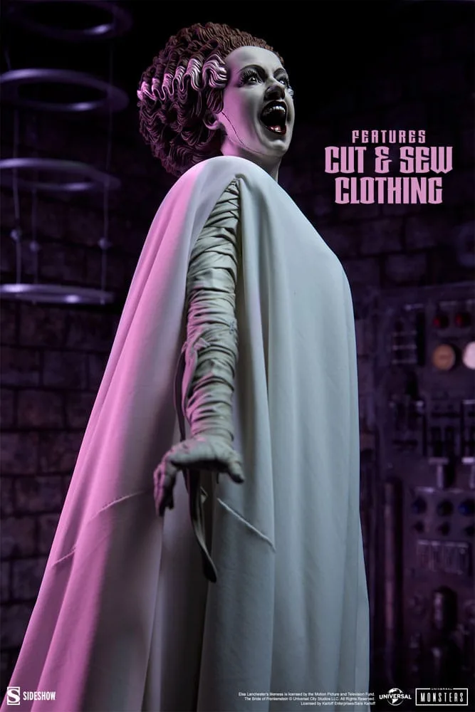 Bride of Frankenstein Statue – Premium Format Fabric Costume 55 cm 5