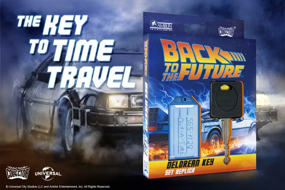 Back to the Future Replica – DeLorean Key 1:1 4