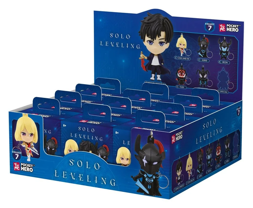 Solo Leveling Keychain Display – Pocket Hero Series 1 12-Pack 6