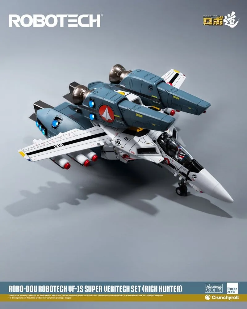 Robotech Action Figure – VF-1S Super Veritech Rick Hunter 20 cm 13