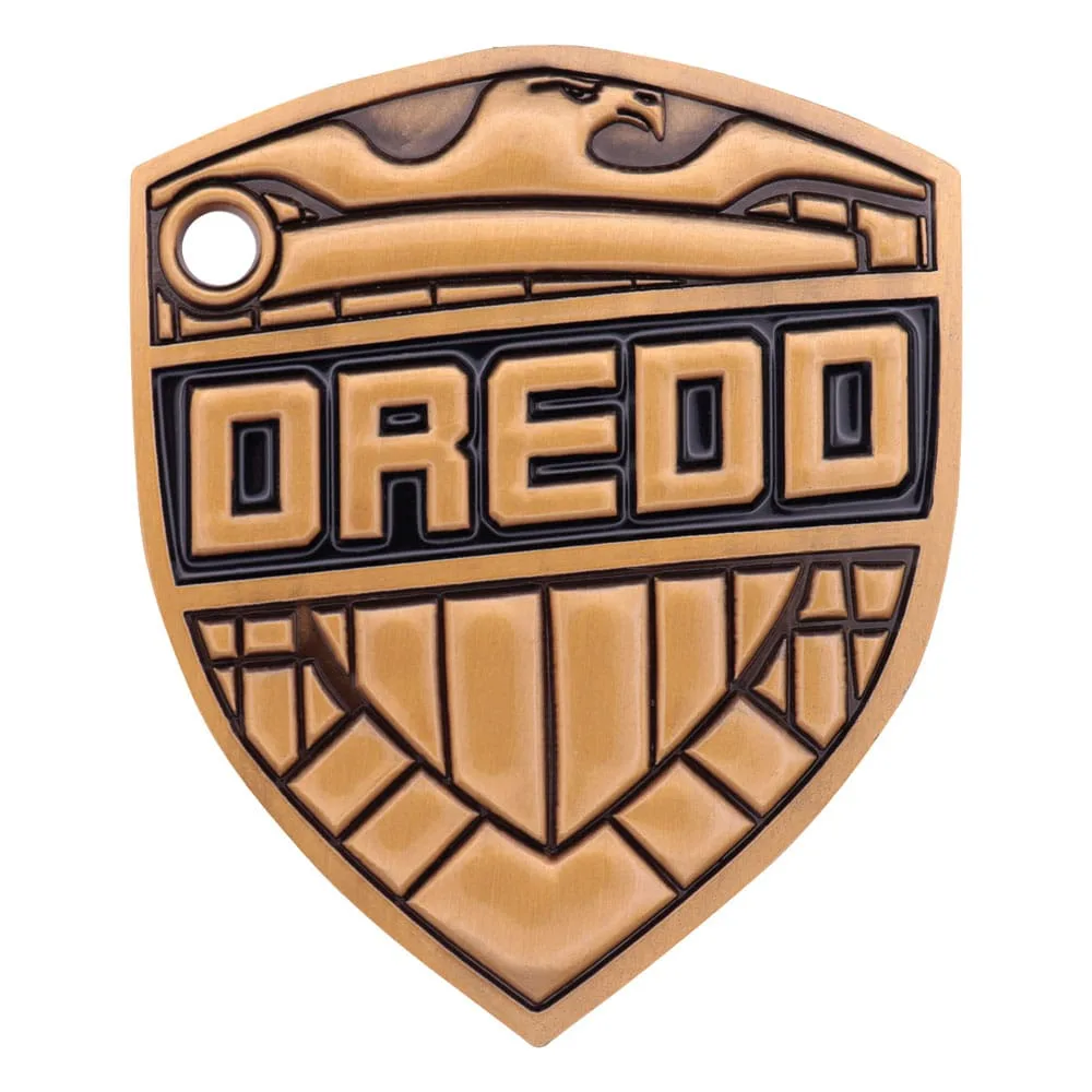 2000 AD Replica Badge – Judge Dredd Limited Edition 90 x 74 mm