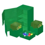 Ultimate Guard Deck Box – Twin Flip’n’Tray 200+ Xenoskin Green 5