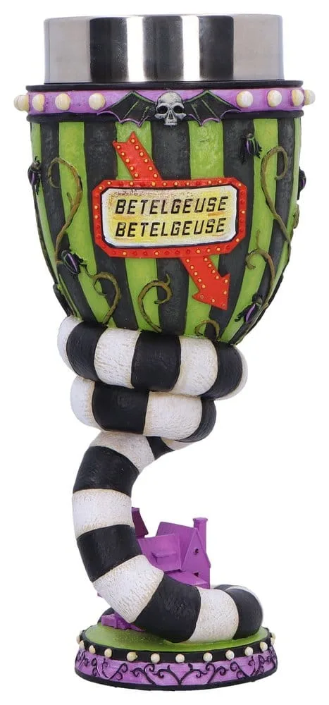 Beetlejuice Sammlerkelch – Zweiköpfiger Sandwurm 20 cm 3