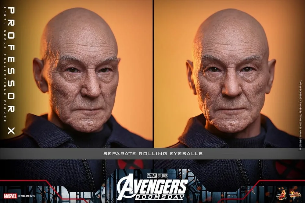 Marvel X-Men Action Figure – Professor X 1/6 Scale 25 cm 12
