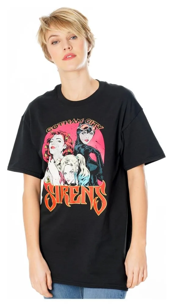 Gotham City Sirens T-Shirt – Vintage Poster Size L 4