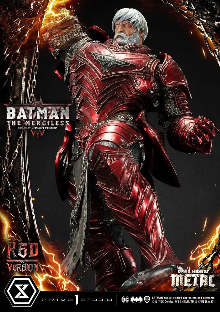 Dark Nights Metal Statue – The Merciless Red Version 111 cm 15