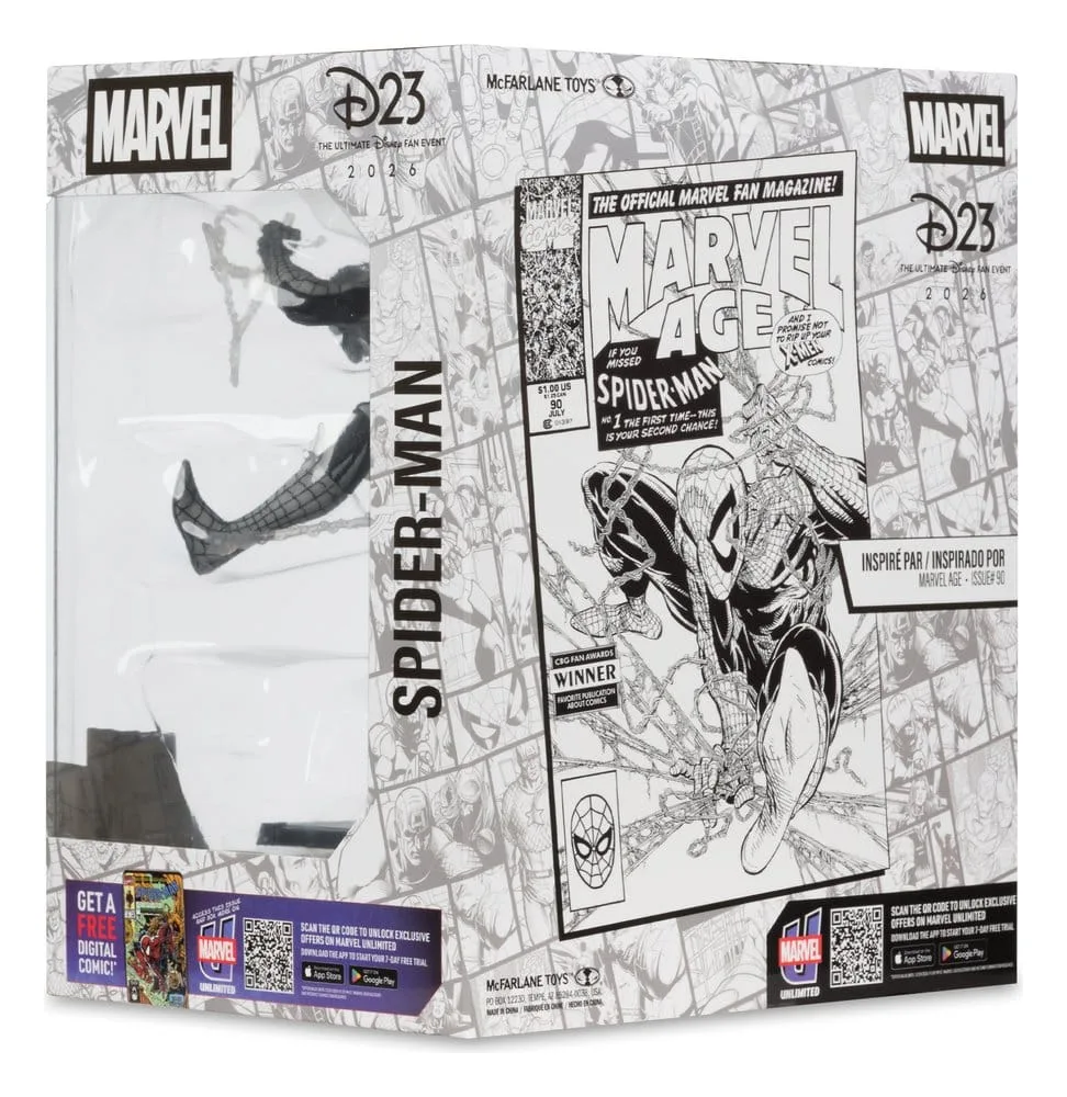 Marvel PVC Statue – Spider-Man Marvel Age 90 Line Art 18 cm 10