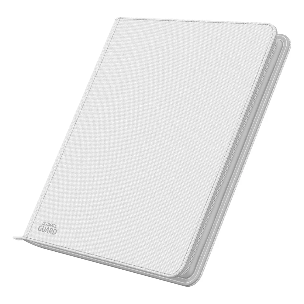 Ultimate Guard Card Binder – White Xenoskin Zipfolio 480 8