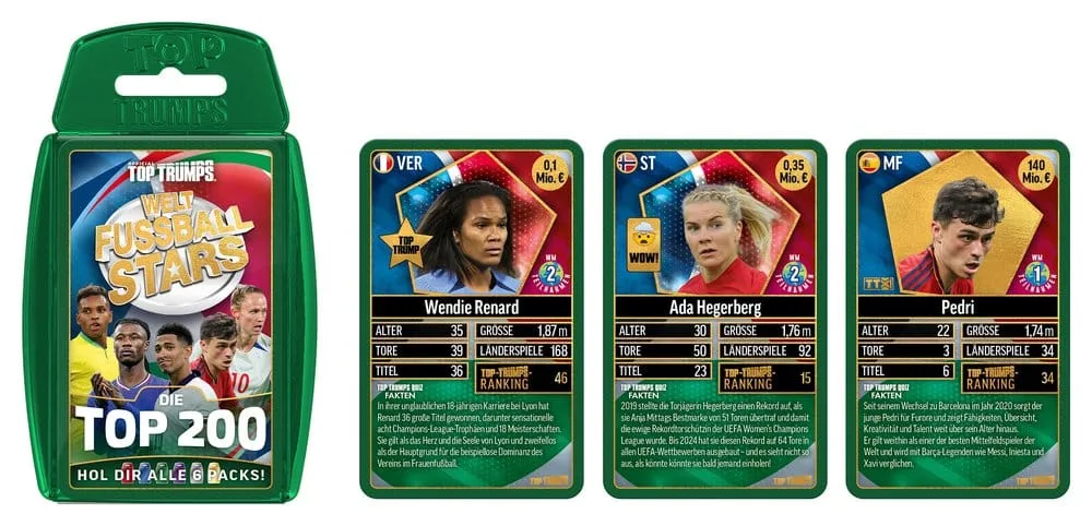 World Football Stars Card Game – 200 Pack 3 German Edition 8