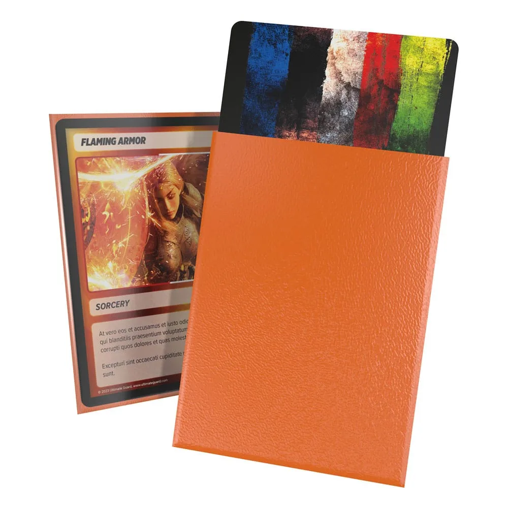Ultimate Guard Card Sleeves – Cortex Matte Orange 66 x 91 mm 2