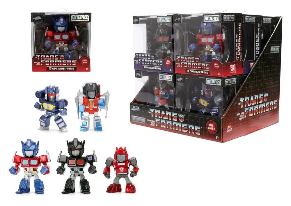 Transformers Mini Figures – Wave 2 Display of 12 6 cm