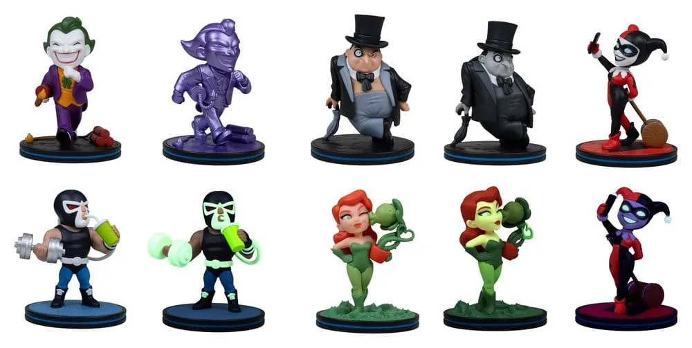 DC Comics Mini Figures – QMx Q-Fig 10-Figure Assortment 1