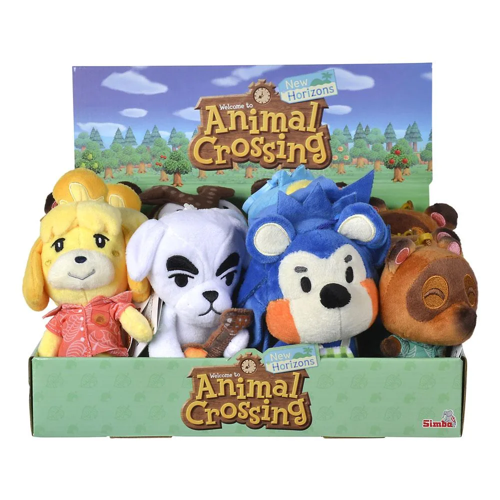 Animal Crossing Pluche sleutelhangers – Set van 12 15 cm 3